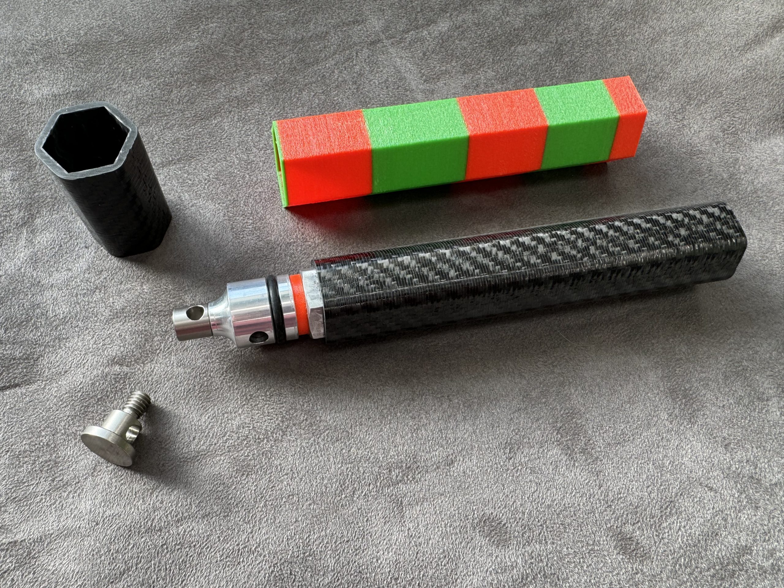 Carbon cold glue light